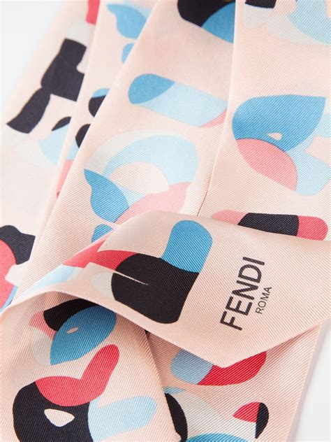 fendi twill scarves